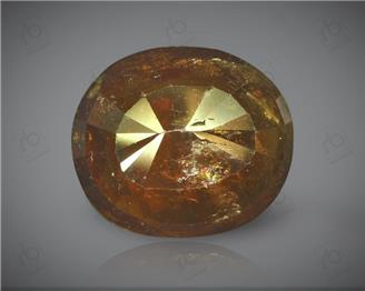 Natural Hessonite Garnet (Gomed) Certified  9.9 Cts ( 1226 )